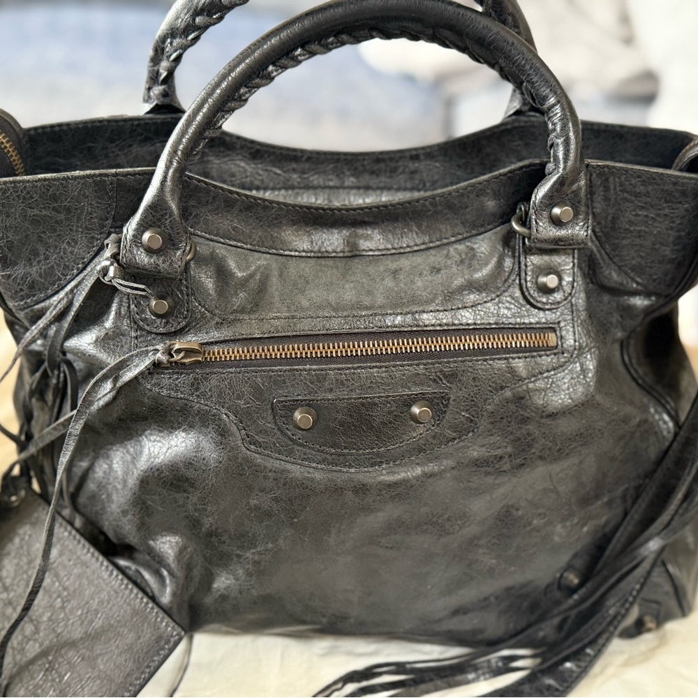Balenciaga Leather Velo Bag